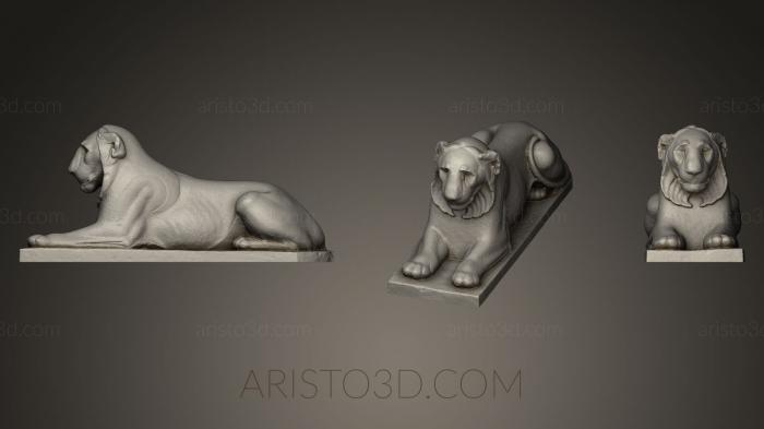 Animal figurines (STKJ_0342) 3D model for CNC machine